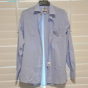 Jos A Bank 16.5 x 36 Brrr Comfort Slim Dress Shirt